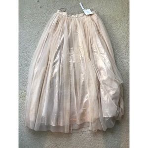 Blush Tulle Skirt
